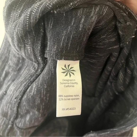 Athleta Stone Metro Slouch Heather Charcoal Gray Drawstring Pants - Small - Picture 7 of 13